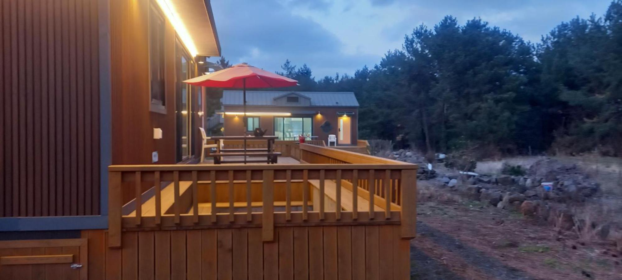 Hamdeok Pool Villa Pension Чеджудо Экстерьер фото